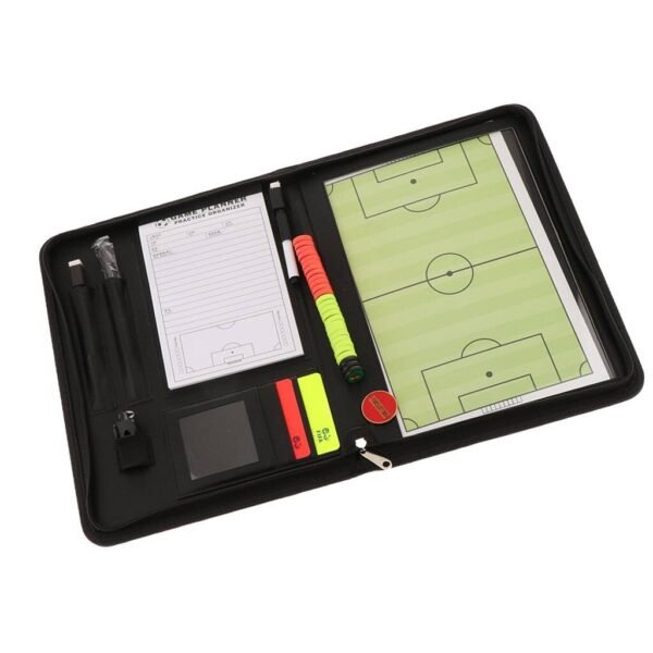 Organizador de entrenadores de fútbol, estuche de cremallera, tablero de entrenamiento de fútbol, tarjetas de advertencia, BILLETERA, imanes DEPORTES fútbol Material de entreno homo.cat https://homo.cat/product/organizador-de-entrenadores-de-futbol-estuche-de-cremallera-tablero-de-entrenamiento-de-futbol-tarjetas-de-advertencia-billetera-imanes/