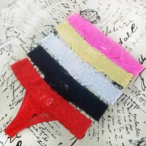 Tangas de encaje para mujer, ropa interior Sexy y acogedora, ajustada, L, XL, XXL, XXXL, 1 Uds., zx1041