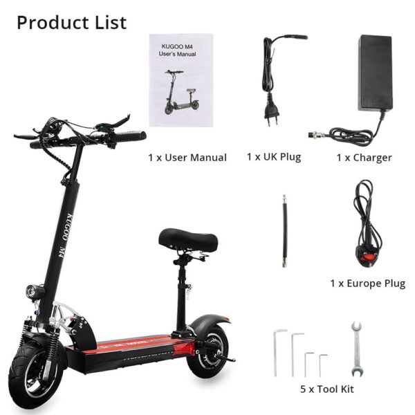 KUGOO – Patinete eléctrico plegable con frenos de disco, scooter eléctrico con ruedas de vacío de 10”, 500W, 40/45 km/h, 150kg de carga, Kirin M4, stock en Europa MÁS CATEGORÍAS Patines eléctricos homo.cat https://homo.cat/product/kugoo-patinete-electrico-plegable-con-frenos-de-disco-scooter-electrico-con-ruedas-de-vacio-de-10-500w-40-45-km-h-150kg-de-carga-kirin-m4-stock-en-europa/