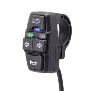 Interruptor de luz de Vespa para bicicleta eléctrica, lámpara para bicicleta eléctrica y bocina, DK226, botón para motocicleta, puede controlar la luz de señal de giro