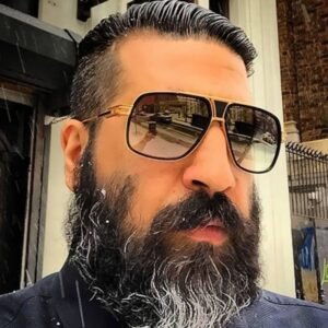 Gafas De Sol con gradiente De Metal para hombre y mujer, anteojos De Sol con montura cuadrada, De marca De diseñador, Estilo vintage, en color negro De talla grande