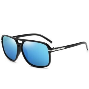Gafas de Sol polarizadas y cuadradas para hombre, lentes de sol masculinas a la moda, estilo cuadrado con gradiente, adecuadas para conducir, diseño vintage de marca, 2020