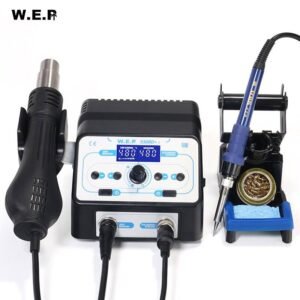 WEP 938BD +-750W pistola de aire caliente Estación de soldadura comprar Estación de retrabajo de BGA Estación de desoldar Soldadura SMD herramientas de reparación