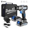 DEKO-Taladro Inalámbrico sin escobillas, destornillador eléctrico de 20V máx, 42n. M, configuración de par de 18 + 1, herramientas eléctricas de 2 velocidades (DKBL20DU3) Herramientas MÁS CATEGORÍAS homo.cat https://homo.cat/product/deko-taladro-inalambrico-sin-escobillas-destornillador-electrico-de-20v-max-42n-m-configuracion-de-par-de-18-1-herramientas-electricas-de-2-velocidades-dkbl20du3/