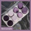 8pcs purple and box
