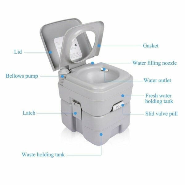 Honhill-Inodoro portátil al aire libre para niños y adultos, baño portable para campamento, hogar u hospital, soporta una carga de 130 kilogramos y tiene capacidad de 20L Complementos de senderismo y montañismo DEPORTES Senderismo montañismo homo.cat https://homo.cat/product/honhill-inodoro-portatil-al-aire-libre-para-ninos-y-adultos-bano-portable-para-campamento-hogar-u-hospital-soporta-una-carga-de-130-kilogramos-y-tiene-capacidad-de-20l/