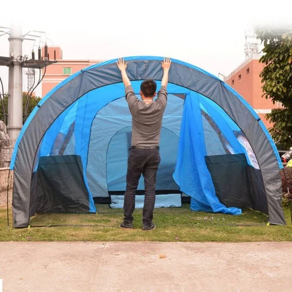 5-8 personas gran tienda de lona impermeable de fibra de vidrio de la familia túnel 10 persona tiendas equipo Montañismo al aire libre fiesta DEPORTES Senderismo montañismo Tiendas de campaña homo.cat https://homo.cat/product/5-8-personas-gran-tienda-de-lona-impermeable-de-fibra-de-vidrio-de-la-familia-tunel-10-persona-tiendas-equipo-montanismo-al-aire-libre-fiesta/