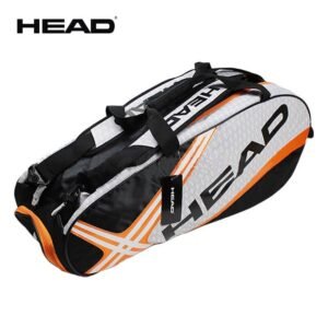Bolsa de Tenis de cabeza Original, mochila de Tenis de 3 a 6 pulgadas, con compartimiento para zapatos