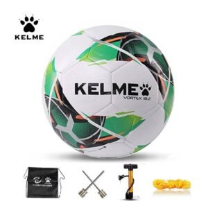 KELME-balón de fútbol profesional de TPU, tamaño 3, 4, talla 5, rojo y verde, equipo de entrenamiento de partidos, bolas, máquina de coser, 9886130