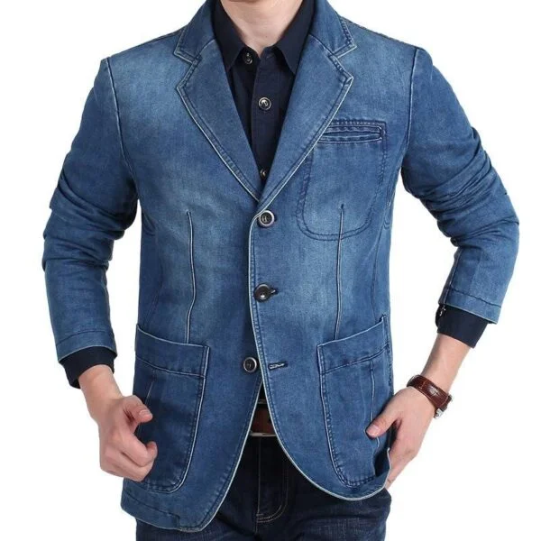 4XL hombre Blazer de mezclilla para hombres de moda de algodón traje Vintage ropa de hombre abrigo azul Denim chaqueta hombres chaqueta pantalones vaqueros ceñidos abrigos MY161 Chaquetas hombre MODA HOMBRE homo.cat https://homo.cat/product/4xl-hombre-blazer-de-mezclilla-para-hombres-de-moda-de-algodon-traje-vintage-ropa-de-hombre-abrigo-azul-denim-chaqueta-hombres-chaqueta-pantalones-vaqueros-cenidos-abrigos-my161/