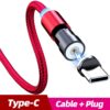 Red Type C Cable
