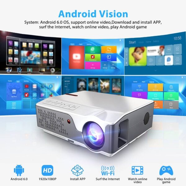 ThundeaL Full HD 1080P TD96 Android WiFi Mini Proyector portátil de LED nativa de 1920x1080P 3D Cine en Casa Compatible con PS4 PC a través de HDMI VGA AV y USB ELECTRÓNICA Smart TV, imagen homo.cat https://homo.cat/product/thundeal-full-hd-1080p-td96-android-wifi-mini-proyector-portatil-de-led-nativa-de-1920x1080p-3d-cine-en-casa-compatible-con-ps4-pc-a-traves-de-hdmi-vga-av-y-usb/