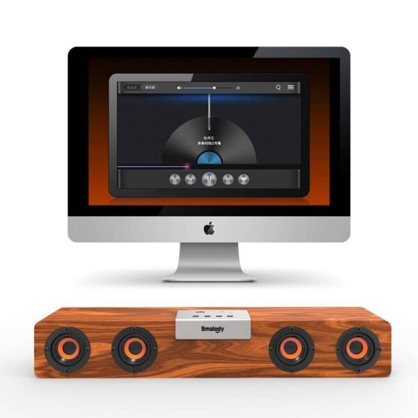 Altavoz inalámbrico HiFi Portátil con Bluetooth, barra de sonido de madera para escritorio, con soporte para tarjeta TF, AUX, manos libres, para el hogar ELECTRÓNICA Sonido HiFi y música homo.cat https://homo.cat/product/altavoz-inalambrico-hifi-portatil-con-bluetooth-barra-de-sonido-de-madera-para-escritorio-con-soporte-para-tarjeta-tf-aux-manos-libres-para-el-hogar/