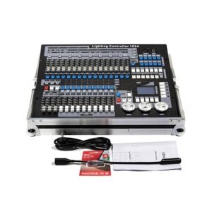 Consola DMX con efectos de escenario, cabezal móvil para luz de controlador DMX/Par aplicable a DJ, Disco, envío gratis, 192/30/1024/384/768/240A