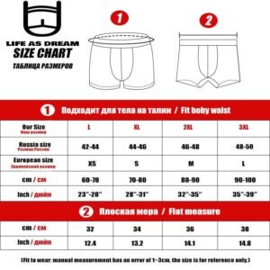 6 unids/lote, de algodón calzoncillos de boxeador de los hombres transpirable sólido ropa interior Flexible Boxershorts Cuecas forzosamente Homme 365