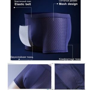 4 unids/lote hombres bragas pantalones cortos Ropa Interior de Hombre calzoncillos de estilo Boxer Slip Hombre Sexy gran Ropa Interior Hombre de talla grande 5XL-8XL