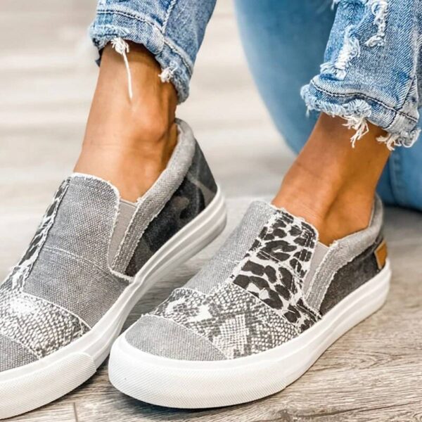 Zapatos informales sin cordones con estampado de leopardo para mujer, mocasines planos de lona cómodos de retales para ocio, novedad de verano Calzado casual Zapatos y botas mujer homo.cat https://homo.cat/?post_type=product&p=85515