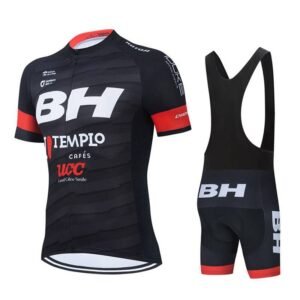 Team BH-Conjunto de Jersey de Ciclismo de manga corta para hombre, pantalones con almohadilla 19D, camisetas de ciclismo profesional, Maillot, Culotte, novedad de 2021