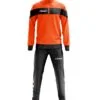 naranja fluor Negro