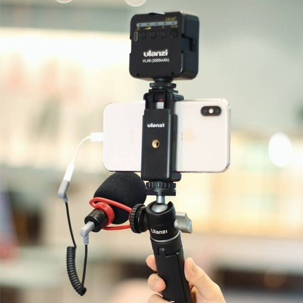 Ulanzi-trípode con cabezal de bola para teléfono inteligente, accesorio extensible con Zapata en frío, para cámara DSLR, Sony, Canon, Nikon, u-vlog lite Ofertas de primavera homo.cat https://homo.cat/product/ulanzi-tripode-con-cabezal-de-bola-para-telefono-inteligente-accesorio-extensible-con-zapata-en-frio-para-camara-dslr-sony-canon-nikon-u-vlog-lite/