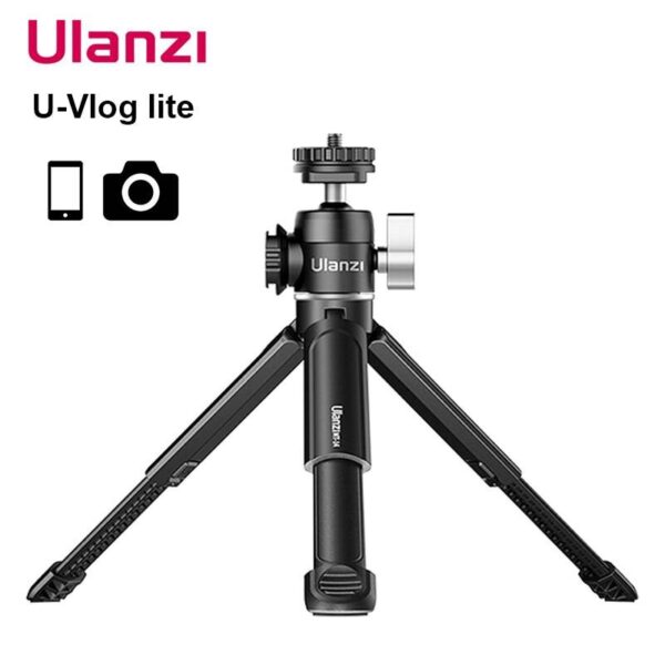 Ulanzi-trípode con cabezal de bola para teléfono inteligente, accesorio extensible con Zapata en frío, para cámara DSLR, Sony, Canon, Nikon, u-vlog lite Ofertas de primavera homo.cat https://homo.cat/product/ulanzi-tripode-con-cabezal-de-bola-para-telefono-inteligente-accesorio-extensible-con-zapata-en-frio-para-camara-dslr-sony-canon-nikon-u-vlog-lite/