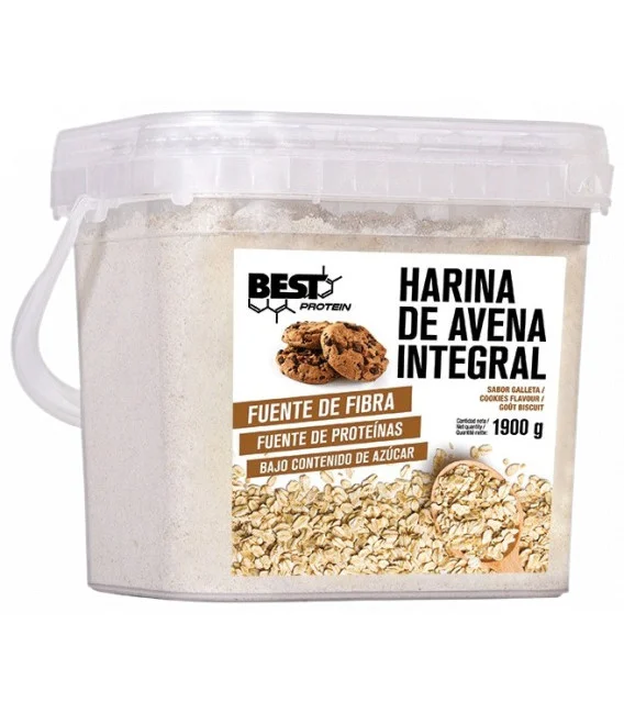 Harina de avena integral Best Protein