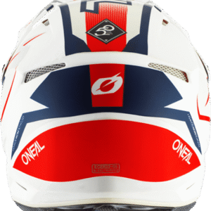 Cascos de motocross y enduro O’NEAL 3SRS Casco RIFF 2.0 V.20 Blanco/Azul