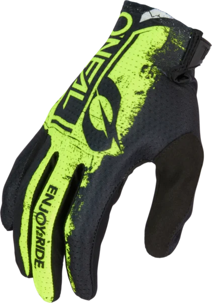 O'NEAL MATRIX Guante SHOCKER V.23 Negro/Neon Yellow