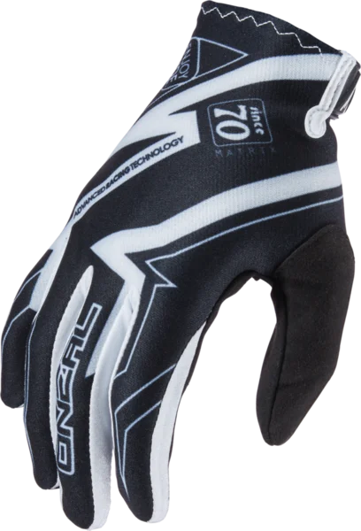 O'NEAL VAULT Guante RACEWEAR V.16 Negro/Blanco