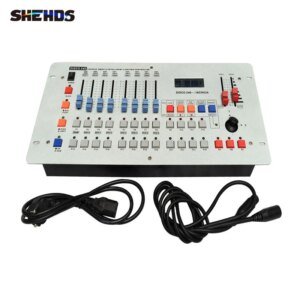 Consola de control DMX para iluminación de escenario, equipo controlador de luces para Dj,