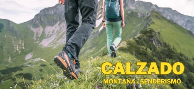 Calzado de montaña y senderismo