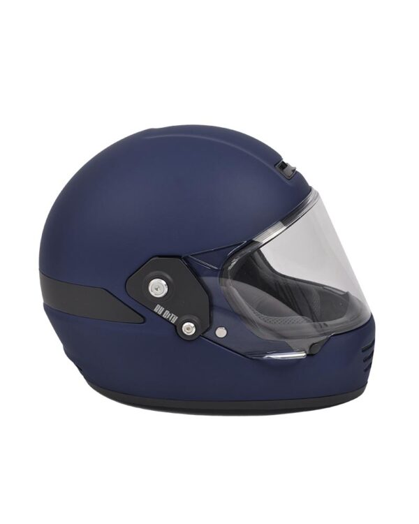 Casco de moto Rider Blue Matt