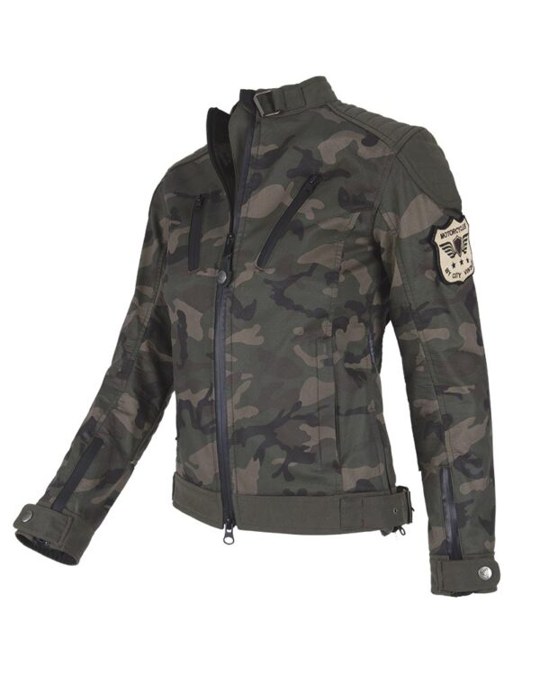 Chaqueta de camuflaje para la moto de carretera