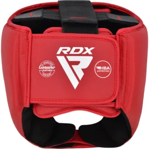 PROTECTOR DE CABEZA PIEL HOMOLOGADO IBA-1 ROJO-SRDX