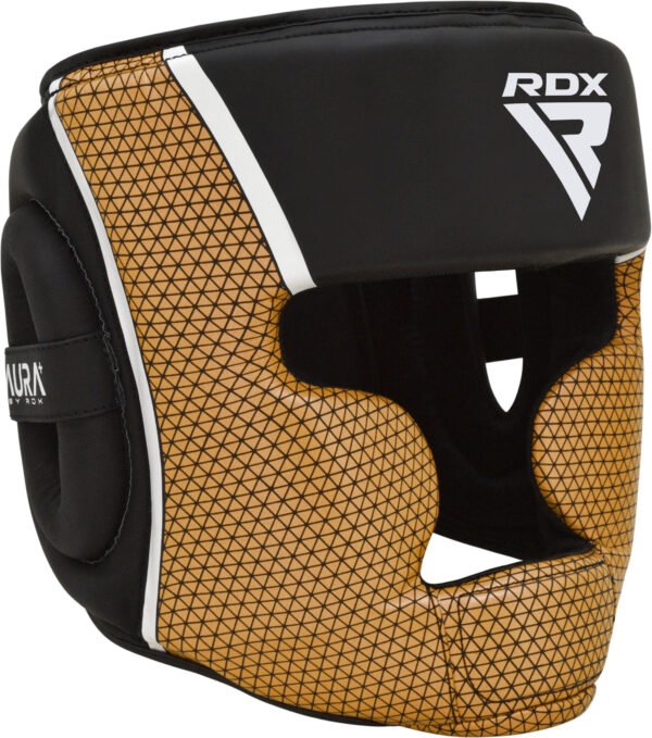 CASCO AURA PLUS T-17 NEGRO DORADO-SRDX