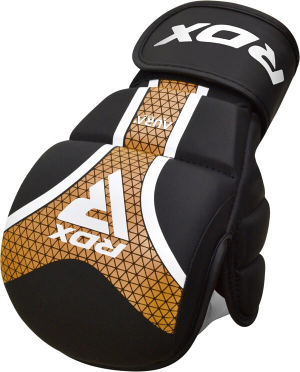 GRAPPLING GLOVES SHOOTER AURA PLUS T-17 BLACK GOLDEN-SRDX