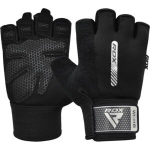GUANTES LEVANTAMIENTO DE PESAS GIMNASIO W1 MEDIO VERDE EJÉRCITORDX