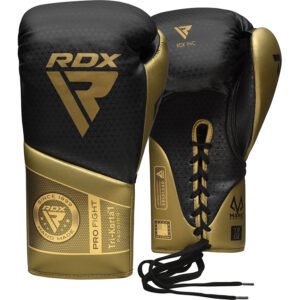 GUANTES DE BOXEO MARK PRO FIGHT TRI KORTA 1 DORADORDX