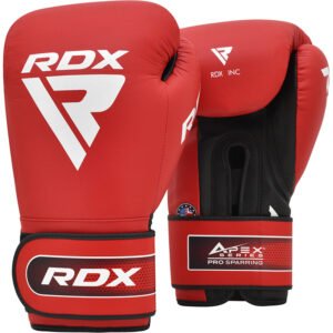 GUANTES DE BOXEO PRO SPARRING APEX A5 ROJO-10OZRDX