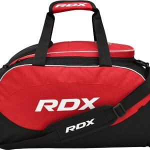 BOLSA KIT DE GIMNASIO RDX NEGRO/ROJORDX
