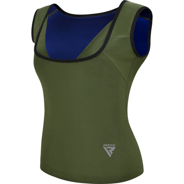 CHALECO SUDADERA MUJER W1 NEGRORDX - Imagen 2