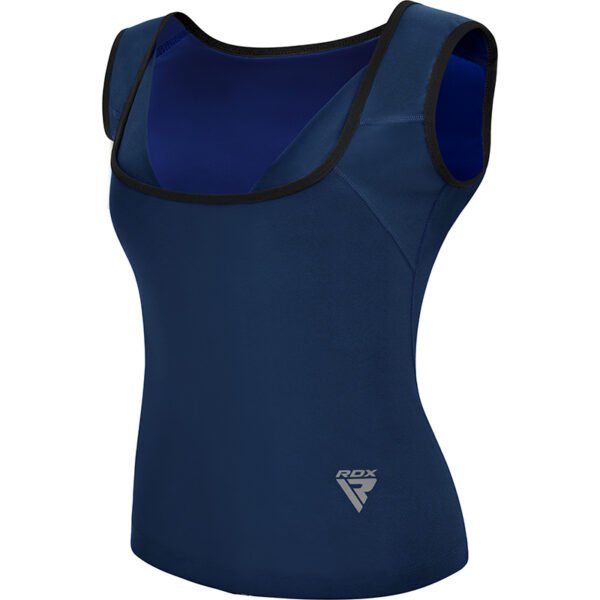 CHALECO SUDADERA MUJER W1 NEGRORDX - Imagen 3