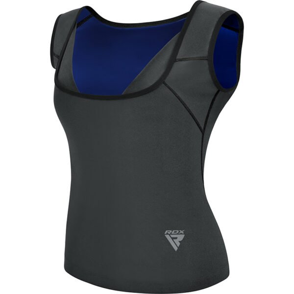 CHALECO SUDADERA MUJER W1 NEGRORDX - Imagen 4