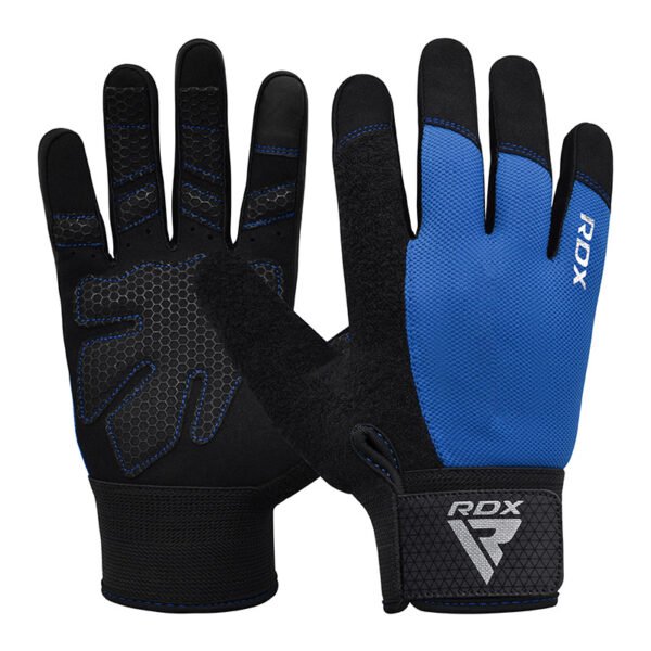 GUANTES LEVANTAMIENTO DE PESAS GIMNASIO W1 FULL ARMY GREEN PLUS-LRDX - Imagen 7