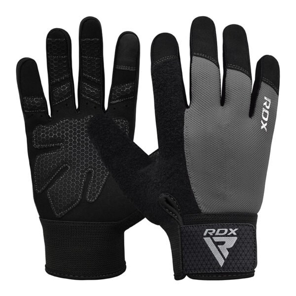 GUANTES LEVANTAMIENTO DE PESAS GIMNASIO W1 FULL ARMY GREEN PLUS-LRDX - Imagen 3