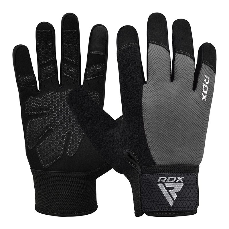 GUANTES LEVANTAMIENTO DE PESAS GIMNASIO W1 FULL ARMY GREEN PLUS-LRDX - Imagen 3