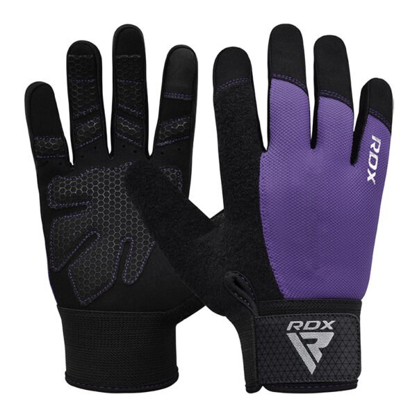 GUANTES LEVANTAMIENTO DE PESAS GIMNASIO W1 FULL ARMY GREEN PLUS-LRDX - Imagen 5
