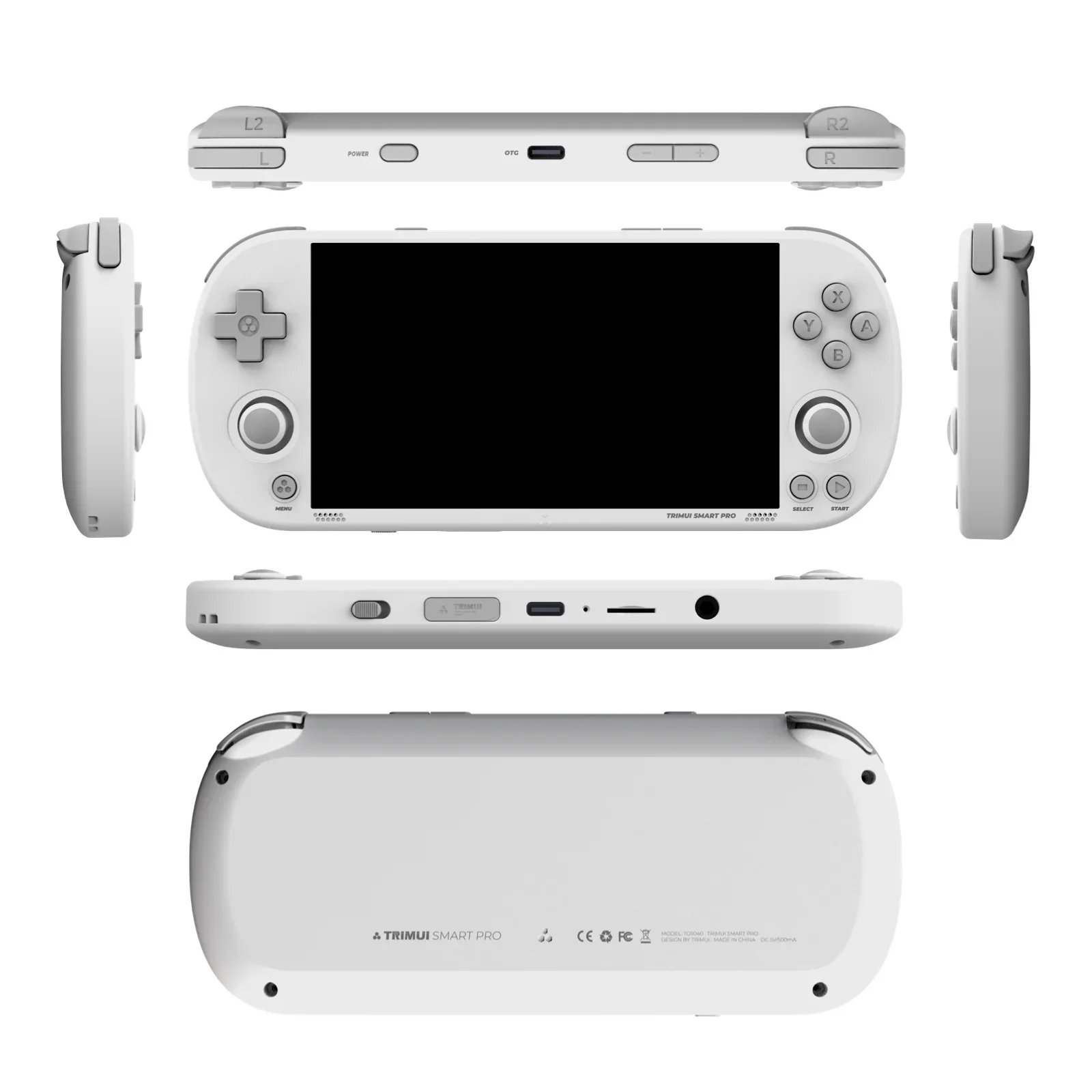 Trimui-consola de juegos portátil Smart Pro Retro Para Niños y Adultos, sistema de juegos compatible con Bluetooth, regalo de 4,96 pulgadas