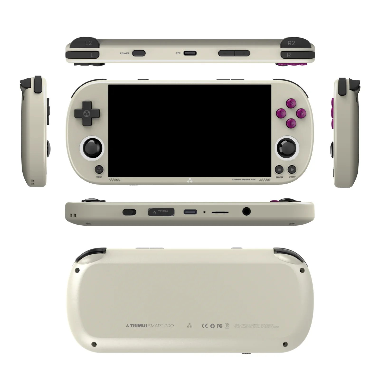 Trimui-consola de juegos portátil Smart Pro Retro Para Niños y Adultos, sistema de juegos compatible con Bluetooth, regalo de 4,96 pulgadas