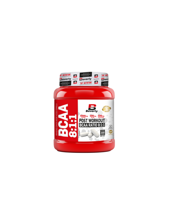 BCAA 811 Aminoácidos Ramificados con B6 | 300 caps - Imagen 2